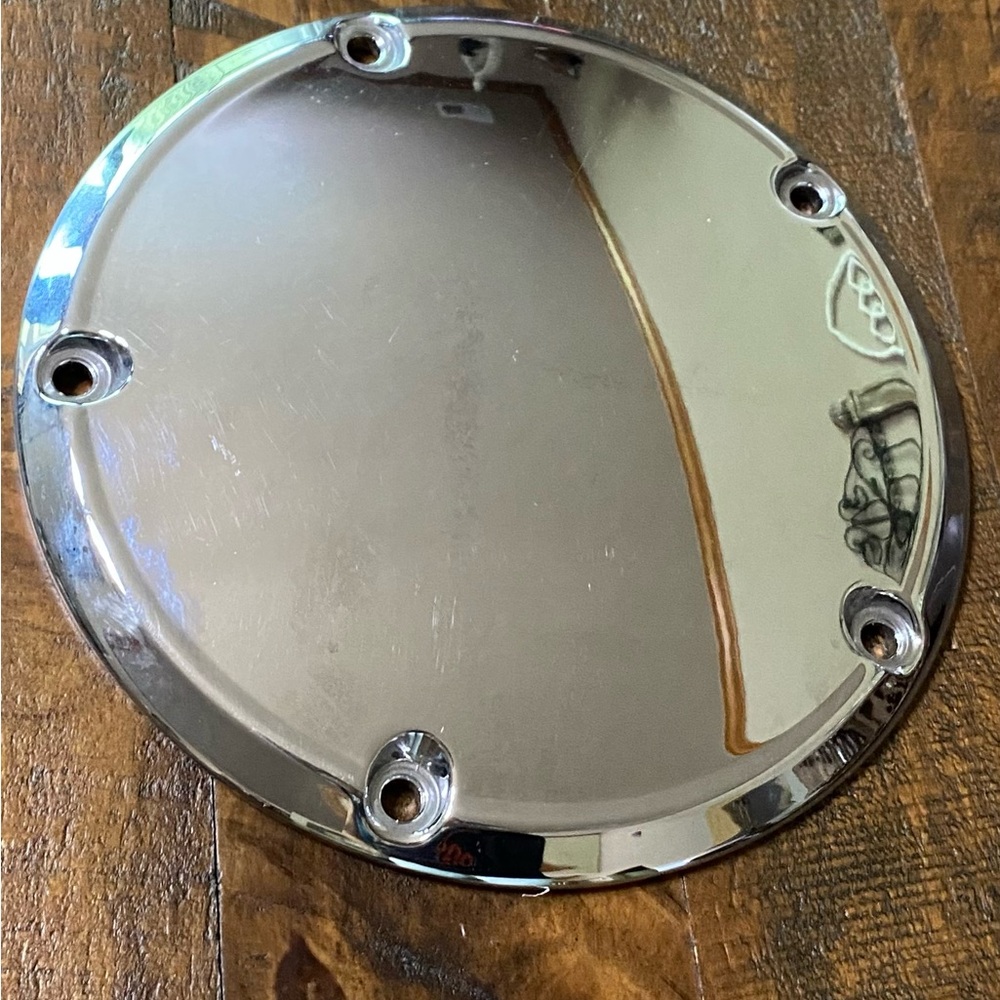 Harley Davidson OEM 5 Hole Derby Cover Only Chrome 60769-06